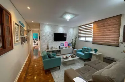 Apartamento PORTEIRA FECHADA com 3 dormitórios amplo no Gonzaga – prédio baixo e localização privilegiada