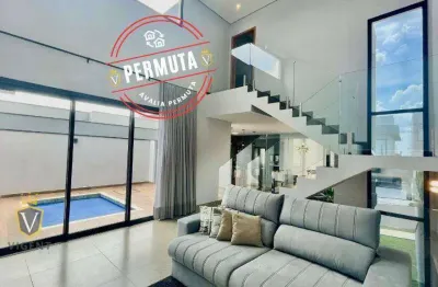 Casa com 3 dormitórios à venda, 234 m² por r$ 2.230.000,00 - jardim ermida i - jundiaí/sp