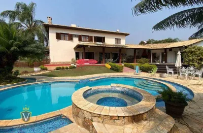 Casa com 5 dormitórios, 780 m² - venda por r$ 2.350.000,00 ou aluguel por r$ 10.360,00/mês - cabreúva - cabreúva/sp