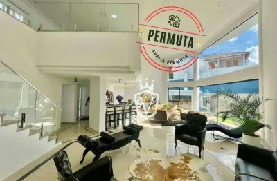 Casa com 3 suítes à venda, 505 m² por r$ 2.650.000 - portal do paraíso i - jundiaí/sp