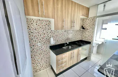 Apartamento com 2 dormitórios à venda, 47 m² por r$ 325.000,00 - colônia - jundiaí/sp