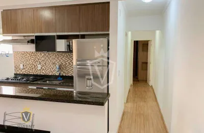 Apartamento  mobiliado com 2 quartos à venda por r$ 395.000 - parque residencial jundiaí - jundiaí/sp