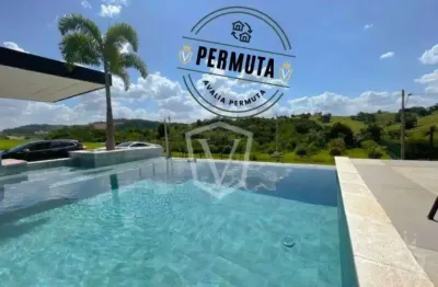 Casa térrea com piscina à venda - reserva santa monica - itupeva/sp.