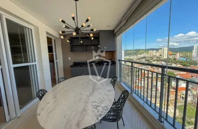 Apartamento mobiliado 268m² para alugar, alta vista, jundiaí/sp