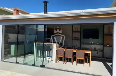 Casa em condomínio fechado com 3 quartos à venda na Avenida Reynaldo de Porcari, Chácaras Saudáveis e Encantadoras, Jundiaí