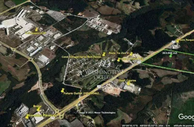Área à venda, 376163 m² - campo largo da roseira - são josé dos pinhais/pr