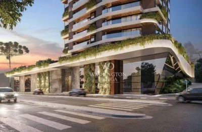 Apartamento com 3 dormitórios à venda - bigorrilho - curitiba/pr