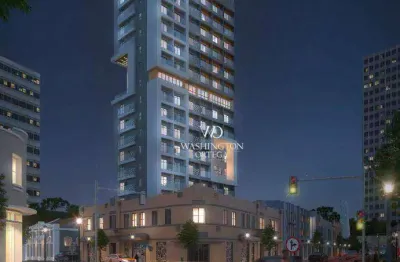 Apartamento com 1 dormitório à venda por r$ 356.800 - centro - curitiba/pr