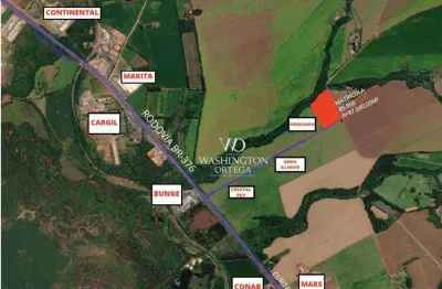 Área à venda, 87680 m² por r$ 8.346.700,00 - cará-cará - ponta grossa/pr