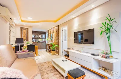 Apartamento com 2 quartos, i vaga  dupla para carro, living 3 ambientes  no bairro  higienópolis