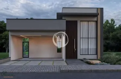 Casa térrea à venda com 3 suítes sendo 1 master - condomínio campos de medeiros