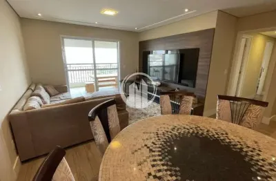 Apartamento para locação com 3 suites mobiliado - condomínio alta vista av 9 de