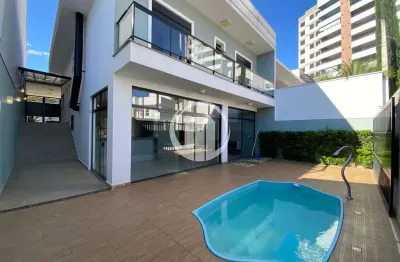 Casa á venda térrea com 3 suítes - condomínio quintas das atirias - eloy chaves