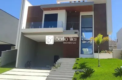 Venda de maravilhosa casa com 4 suítes - alphaville ii - sjc