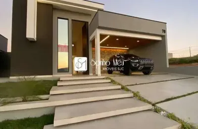Oportunidade-venda linda casa térrea - condomínio santa mônica - caçapava
