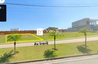 Terreno comercial à venda na Avenida Irerê, Condomínio Residencial Alphaville, São José dos Campos