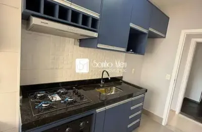 Locação - apartamento de 54 m², 2 dormitórios, 1 garagem - citta di roma