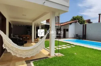 Locação casa maravilhosa 4 suítes-cond. fechado - jd. aquarius ii