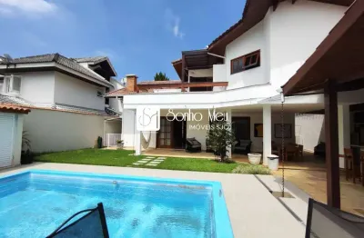 Casa mobiliada 4 suítes no jardim aquarius ii - são josé dos campos