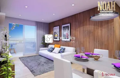 Lançamento (repasse) ed. noah, 2 quartos, 76m² - 2 vagas - vila adyana