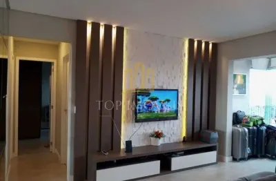 Maravilhoso apartamento dois dormitorios no splendor gardem andar alto mobiliado e decorado