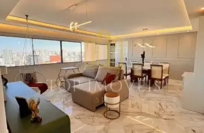 Lindo apartamento localizado na teopompo de vasconcelos reformado 128 m2 4 dormitorios 1 suite  - vila adyana