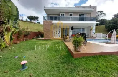 Belissimo sobrado 4 dormitorios 2 suites  piscina 356 m2 condominio mirante de vale