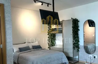 Maravilhoso apartamento studio luxuosamente mobiliado no jardim aquarius
