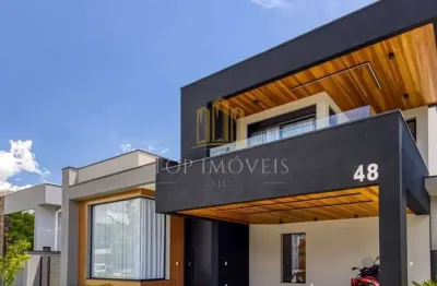 Maravilhoso sobrado em condominio fechado con cinco suites