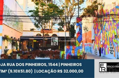 Loja para alugar, 471 m² por r$ 38.357,04/mês - pinheiros - são paulo/sp