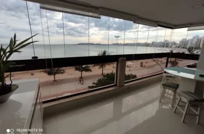 Apartamento 3 quartos, frente mar, à venda na praia do morro em guarapari - es