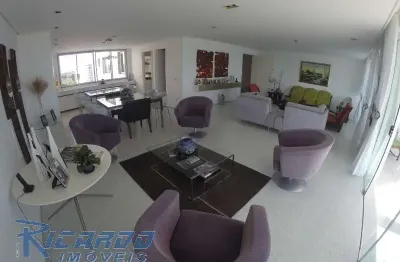 Luxuoso apartamento 4 quartos, suítes à venda de frente para o mar da praia do morro - guarapari es