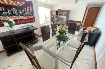 Apartamento à venda 3 quartos, mobiliado,  vista mar da praia do morro, guarapari, es,