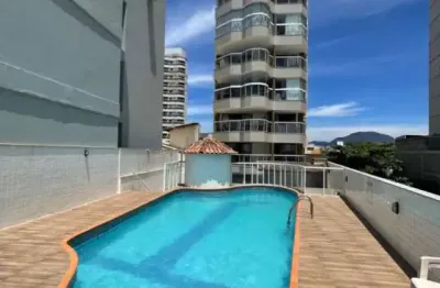 Apartamento 3 quartos de frente para o mar da praia do morro, guarapari-es, lazer, piscina e churrasqueira.