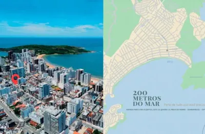Lançamento apartamento de 2 quartos na praia do morro, guarapari -es com lazer na cobertura