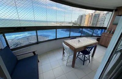 Apartamento 2 quartos à venda de frente para o mar, no centro de guarapari - es, lazer completo.