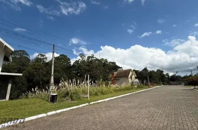 Terreno à venda no loteamento residencial vale das calinas em gramados - rs, alto padrão na serra gaúcha. área de 978,38m²