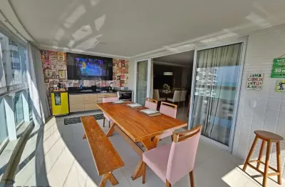 Apartamento 3 quartos à venda, planta original 4 quartos, vista mar, praia do morro, guarapari-es.