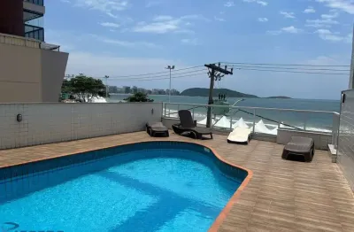 Apartamento 2 quartos à venda na orla da praia do morro, guarapari-es, lazer completo.