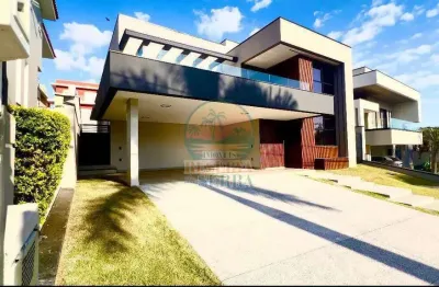 Nova casa moderna a venda no condomínio reserva da serra