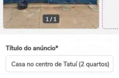 Casa com 2 quartos à venda na Rua Professor Oracy Gomes, Centro, Tatuí
