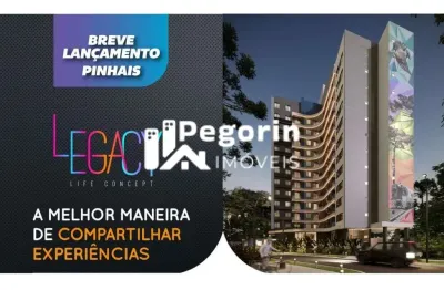 Apartamento à venda em pinhais, centro, com 2 quartos, 48,00m²