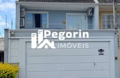 Sobrado à venda em curitiba, cajuru, com 3 quartos, 168,00m²