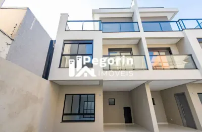 Sobrado à venda em curitiba, jardim das américas, com 3 quartos, 140,00m²