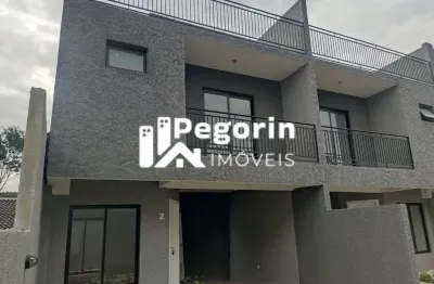 Sobrado à venda em curitiba, santa cândida, com 3 quartos, 125,73m²