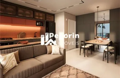 Studio à venda em curitiba, capão raso, com 1 quarto, 31,33m²