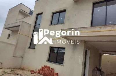 Sobrado à venda em curitiba, santa cândida, com 3 quartos, 102m²