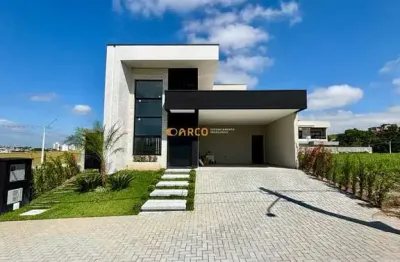 Casa térrea 3 suítes condomínio terras alpha - são josé dos campos - sp