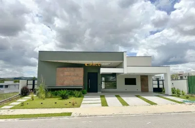 Casa térrea - condomínio residencial colinas do paratehy - 600m² - 4 suítes