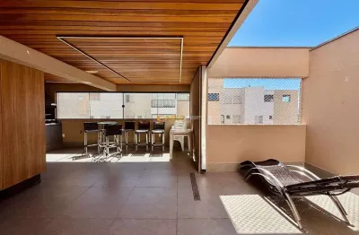 Apartamento cobertura no belle air - jardim aquarius  - 198 m² - toda planejada